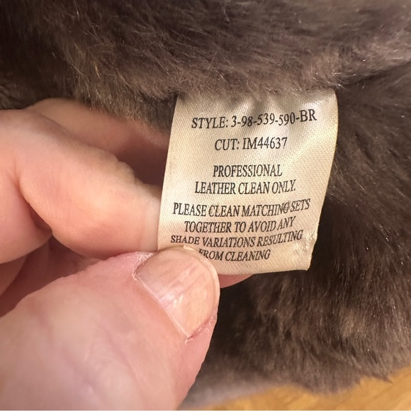 Roper Womens Size Large Brown Leather Cropped Jacket Faux Fur Lining & Trim - Picture 13 of 13